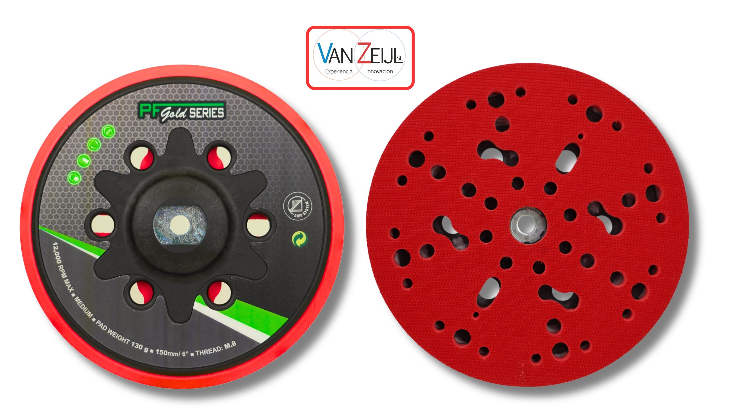 Plato M.8 - 48 agujeros para lijadora Festo 150mm.